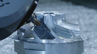 CNC Machine Working Process 5 Axis Machining Amazing