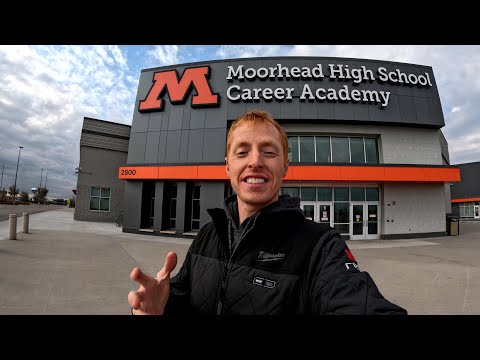 Touring the Moorhead High School Career Academy