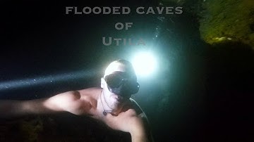 GoPro4 Flooded cave of Utila