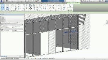 Add Glass Door to Curtain Wall