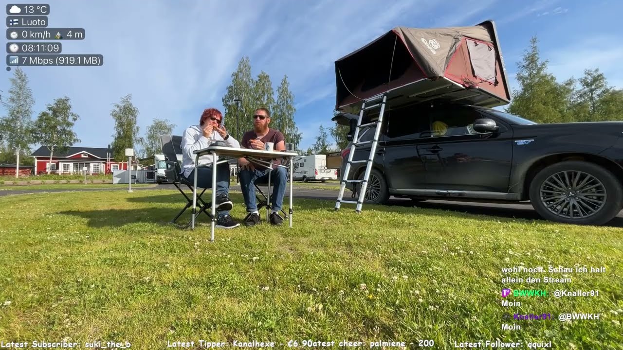 Mit Auto und Dachzelt durch Skandinavien Tag 14 🏕️ !route !dc !paypal IRL