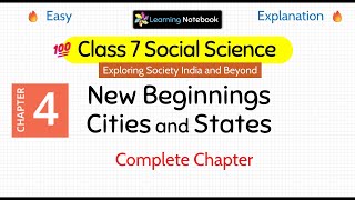 Class 7 New Beginnings Cities and States - Class 7 SST Exploring Society India and Beyond chapter 4 screenshot 5