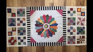 SASHINGS AND BORDERS! Constructing the center. Jean