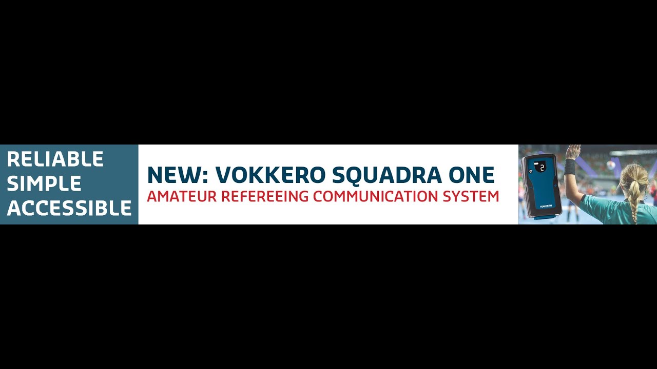 VOKKERO SQUADRA ONE referee communication system - available on reftools.ch