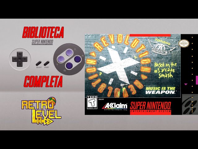 Revolution X - Biblioteca COMPLETA do Super Nintendo #1094 - YouTube