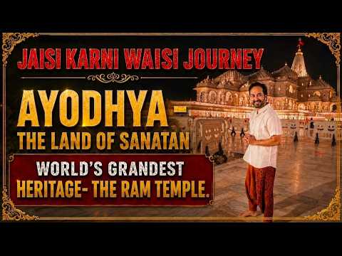 AYODHYA DARSHAN WITH SIDHEARTDEY | SHRI RAM JANMABHOOMI WORLD'S BIGGEST HERITAGE | SANAATANI GARV