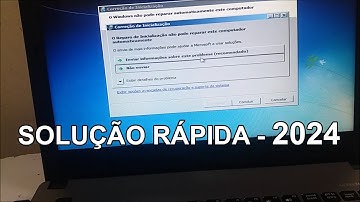 Correção de Inicialização Windows 7 - Como Resolver? (2021)