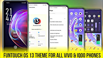 Funtouch Os 13 Theme For Vivo & IQoo Phones | Android 13 & Funtouch Os 13 Theme
