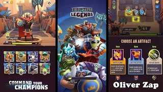Triumph of Legends gameplay android - Oliver Zap screenshot 5