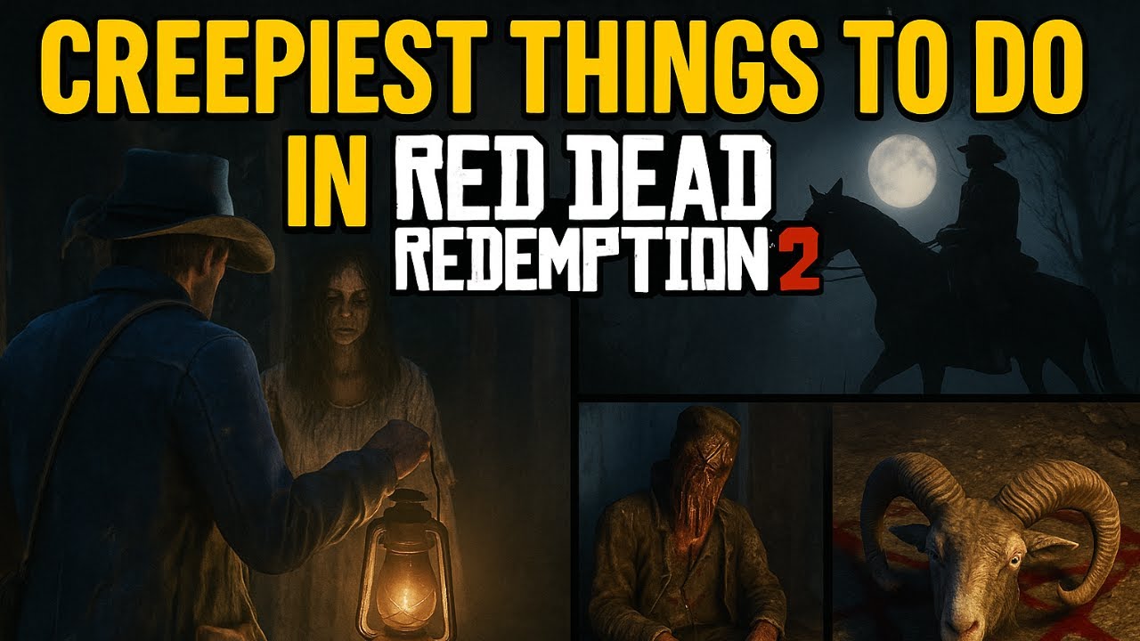 🔥 Top 10 Most Disturbing Things You Can Do in RDR2 😱💀👻 - YouTube