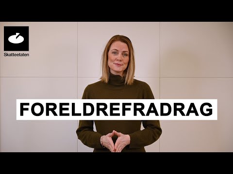 Foreldrefradrag i skattemeldingen