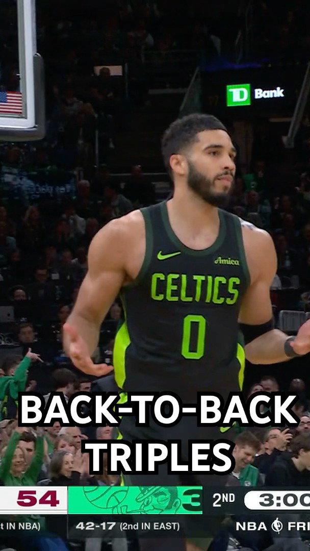 Tatum is COOKING right now! ?‍?