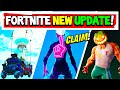 Fortnite Update: How to CLAIM Pink FNCS Rewards, Map Changes, and Insane Halloween Skin Concepts!