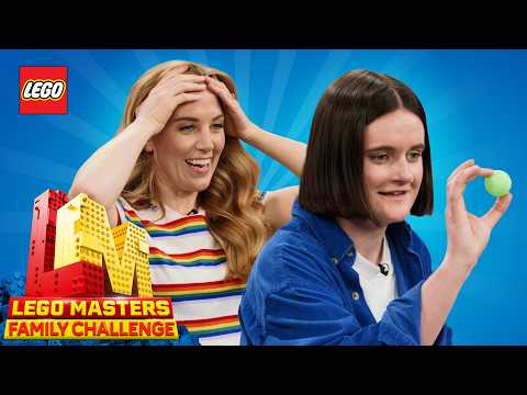 New Series! | LEGO Masters Family Challenge | Build It and Dunk It 🏀 Ep 4 | LEGO