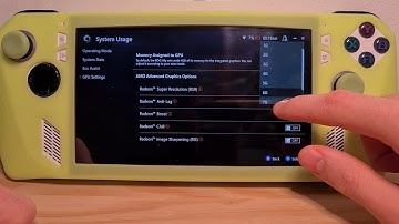How To Change VRAM On ROG Ally