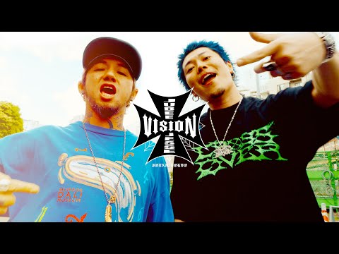JUBEE - Vision feat. JESSE (RIZE / The BONEZ)【OFFICIAL MUSIC VIDEO】