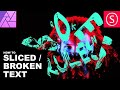 Affinity Photo - Sliced / Broken Text - Design Trends Tutorial