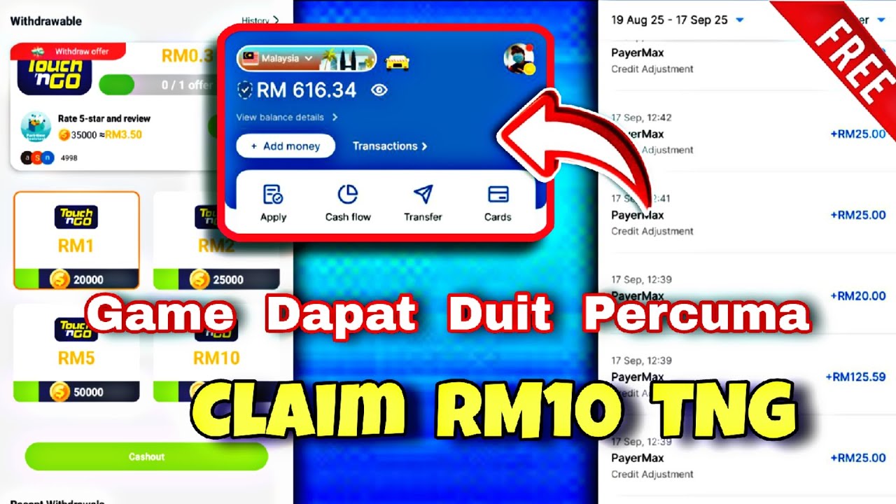 NEW !! install app SAHAJA claim RM10 duit tng ewallet 2025