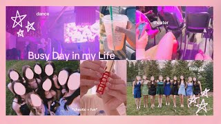 FUN DAY IN MY LIFE | friends, grwm, theater 💝🎀🛼