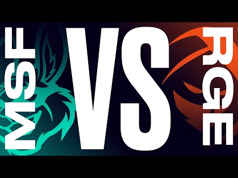 MSF vs. RGE - Playoffs Round 1 | LEC Spring Split | Misfits Gaming vs. Rogue | Game 1 (2022)