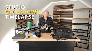 Studio Breakdown Timelapse | 4 Hours in Under 2 Minutes