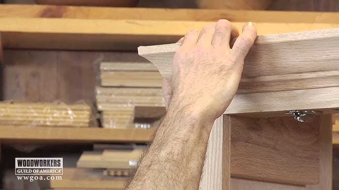how to add crown moulding to cabinets woodworking diy project installing crown molding on a how to add crown moulding to cabinets woodworking diy project installing crown molding on a