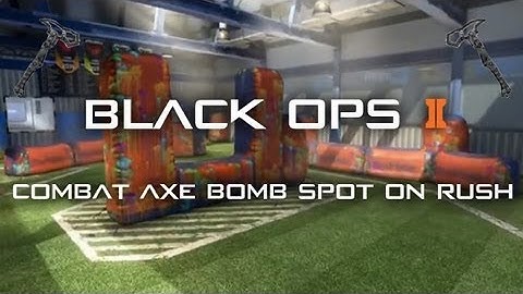 Black Ops 2 Rush Combat Axe Bomb Spots - Vengeance DLC Map Pack