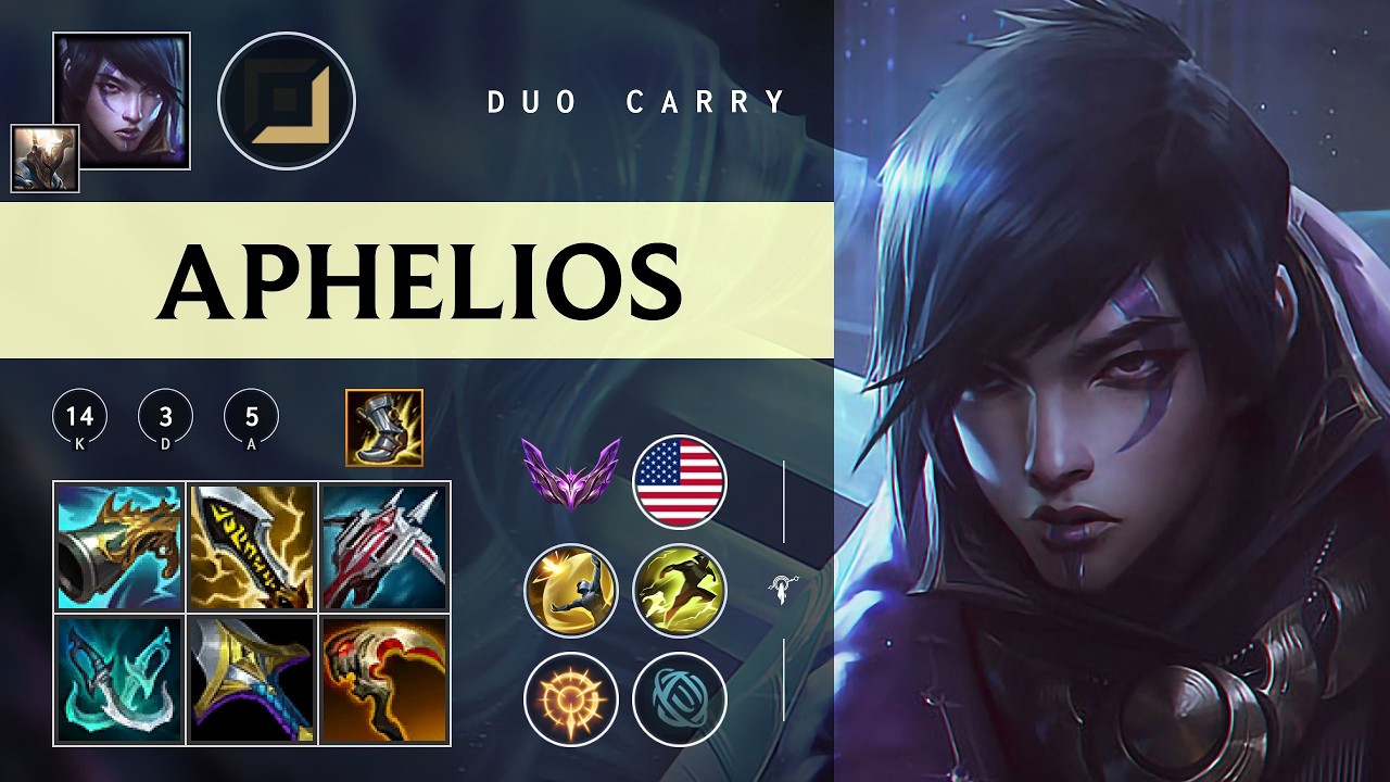 Aphelios ADC vs Samira - NA Master Patch 26.04