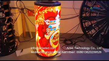 Circular Round Custom Circle Soft Led Screen Curved led Panel Pantalla led Flexible Led Video Wall D