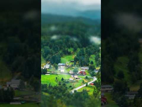 I stumbled across this miniature world #timelapse #tiltshift #photoediting