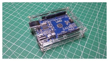 DIY Arduino acrylic case assembly