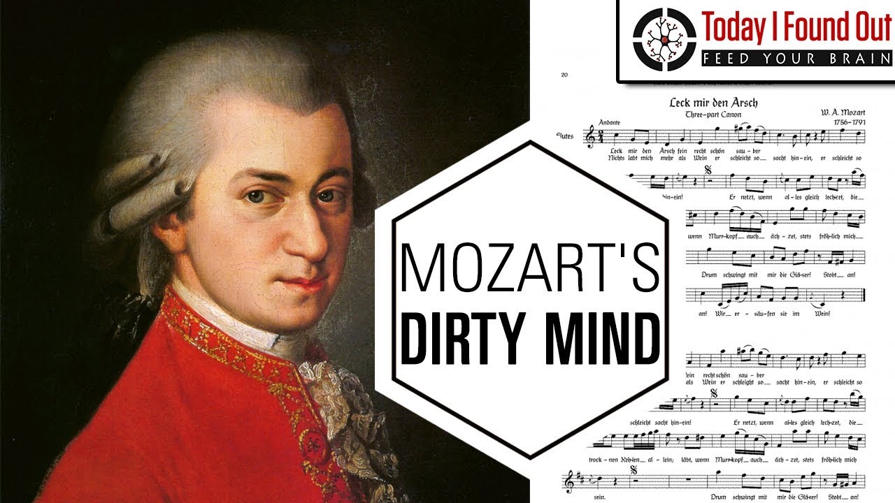Mozart's Much Less Family Friendly Works