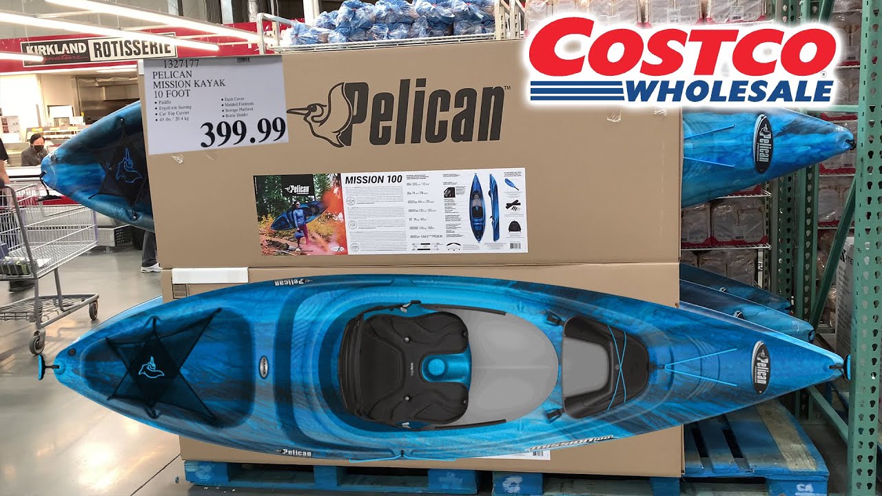 Pelican Mission 100 10 Foot Kayak at Costco - YouTube