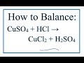 Balancing Chemical Equations Concepts