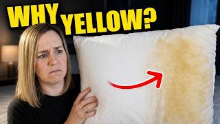 Why Your Pillows Turn Yellow And How to Actually Fix It