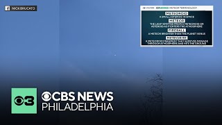 Fireball reportedly seen in sky from New Jersey, Pennsylvania