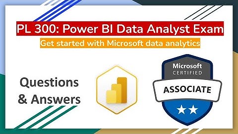 PL 300: Power BI Question & Answers Part 1 | Get Started with Microsoft Data Analytics #powerbi