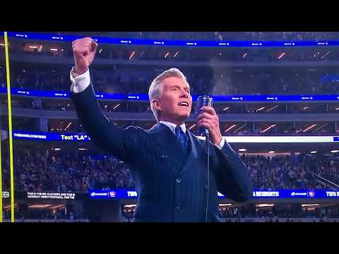 Michael Buffer. NFL playoffs on a Sunday afternoon.