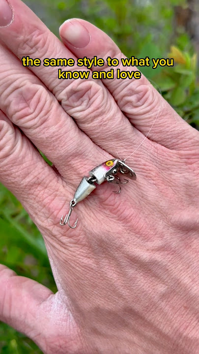 The smallest vintage fishing lure 🐟🪝