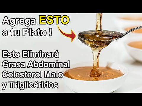 Se Eliminarán Grasa Abdominal, Colesterol <strong>Malo</strong> y Triglicéridos