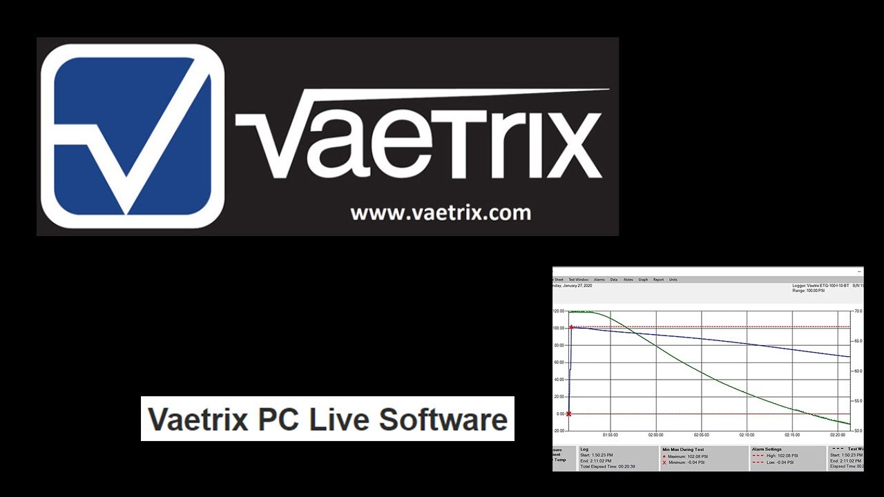 What are the benefits of Vaetrix PC Live Hydrotest software?