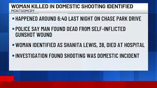 Montgomery police identify woman killed in Sunday evening domestic shooting