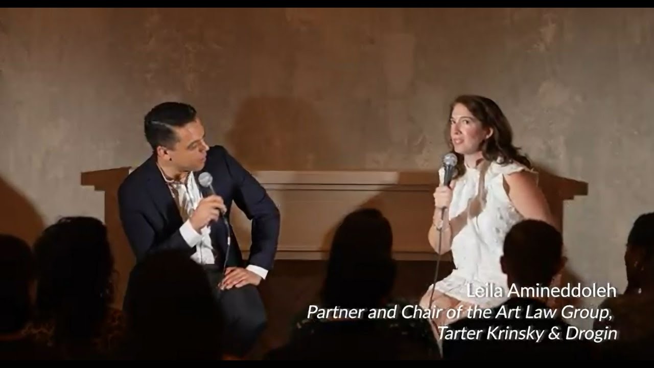 Leila Amineddoleh Featured as Guest Speaker on After Arts Panel