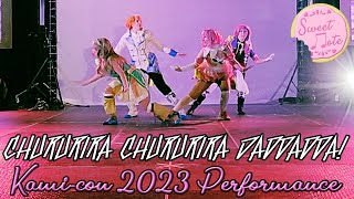 [Sweet Note Idols] Chururira Chururira Daddadda! Dance  (Kami-con 2023) 「チュルリラ・チュルリラ・ダッダッダ！」 【踊ってみた】