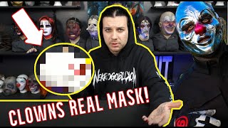 I GOT A REAL SLIPKNOT CLOWN MASK!