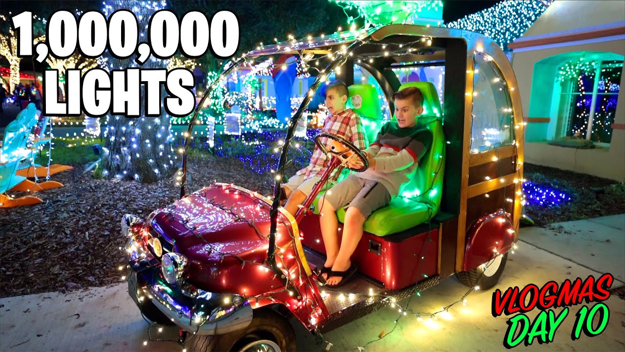 1 MILLION CHRISTMAS LIGHTS!