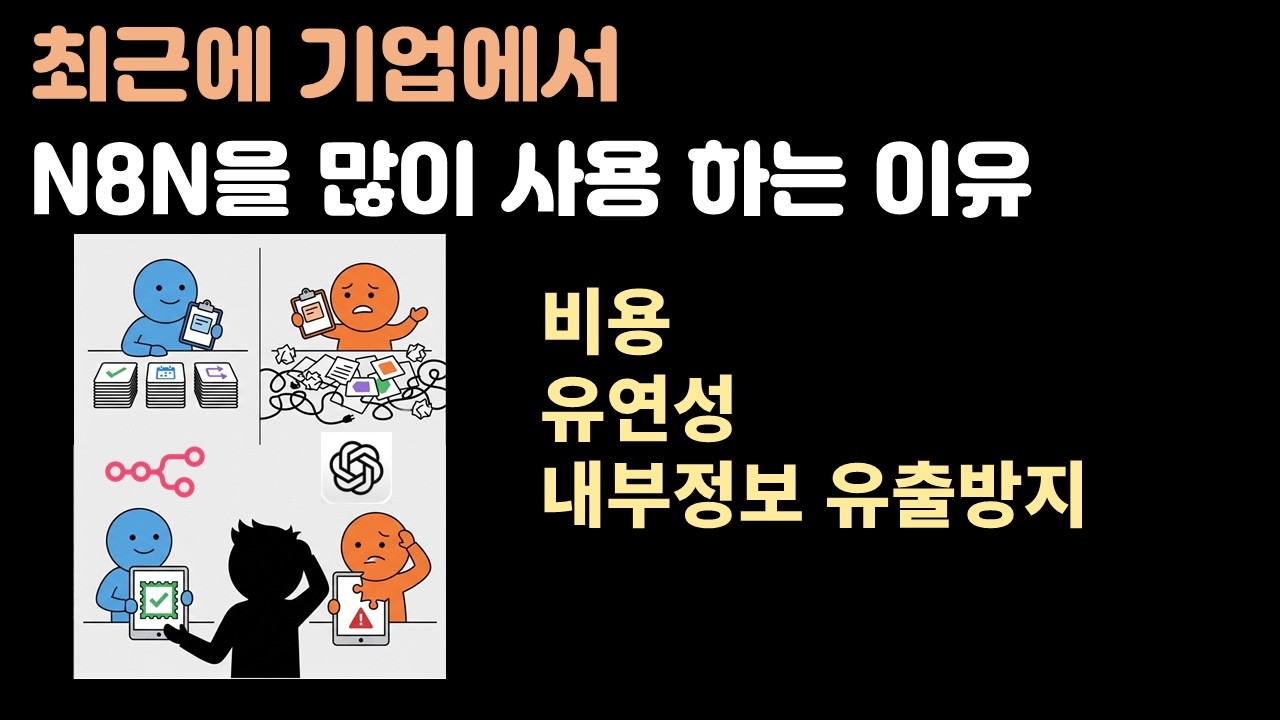 최근에 기업에서 N8N을 많이 사용하는 이유
