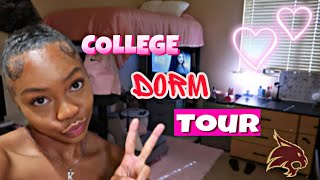 COLLEGE DORM TOUR !!! (TEXAS STATE UNIVERSITY EDITION) 💕