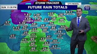 Storm Tracker Forecast: Chilly today with rain & snow ahead