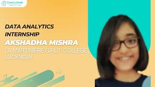 Akshadha Mishra’s, Data Analytics Internship Through a Captivating Major Project Video! 🌟